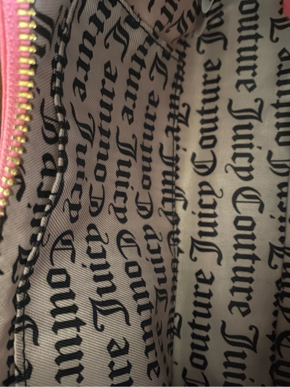 Juicy Couture Light‎ Pink Embroidered Strawberry Shoulder Bag - Picture 9 of 13
